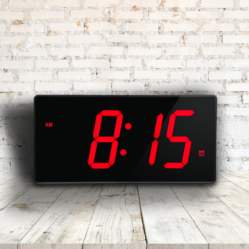 Bless international Modern & Contemporary Digital Tabletop Clock with